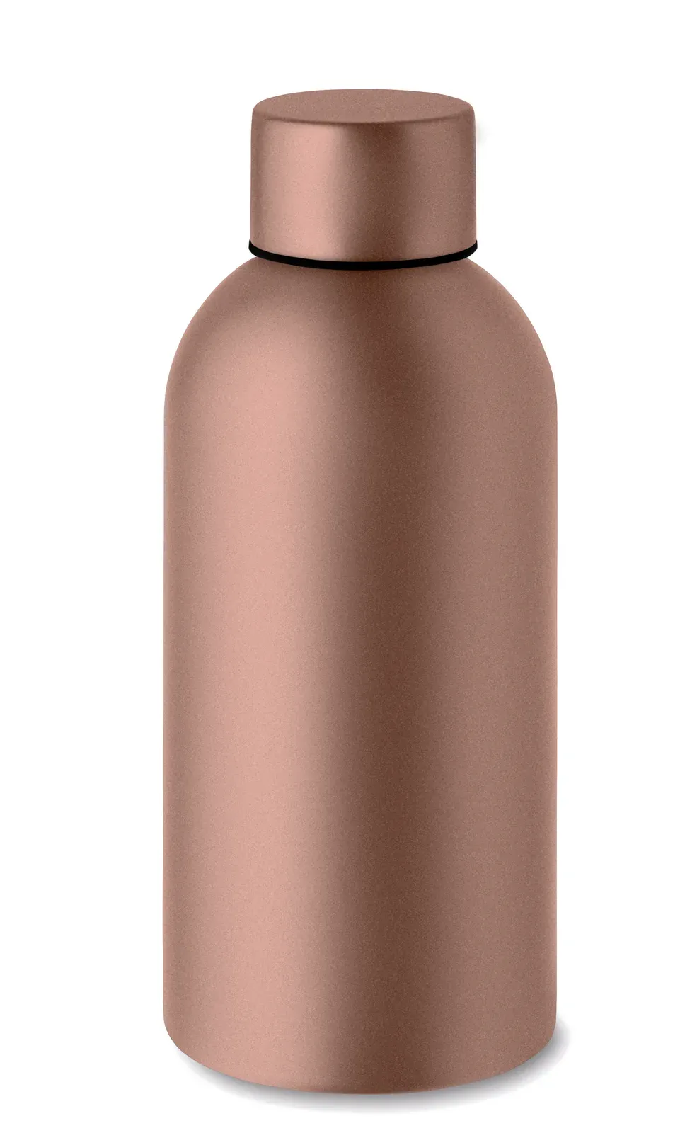 Athena Mid – Single Wall Bottle in Recycled Stainless Steel (90 % Recycled Stainless Steel and 10% Stainless Steel) with Lid