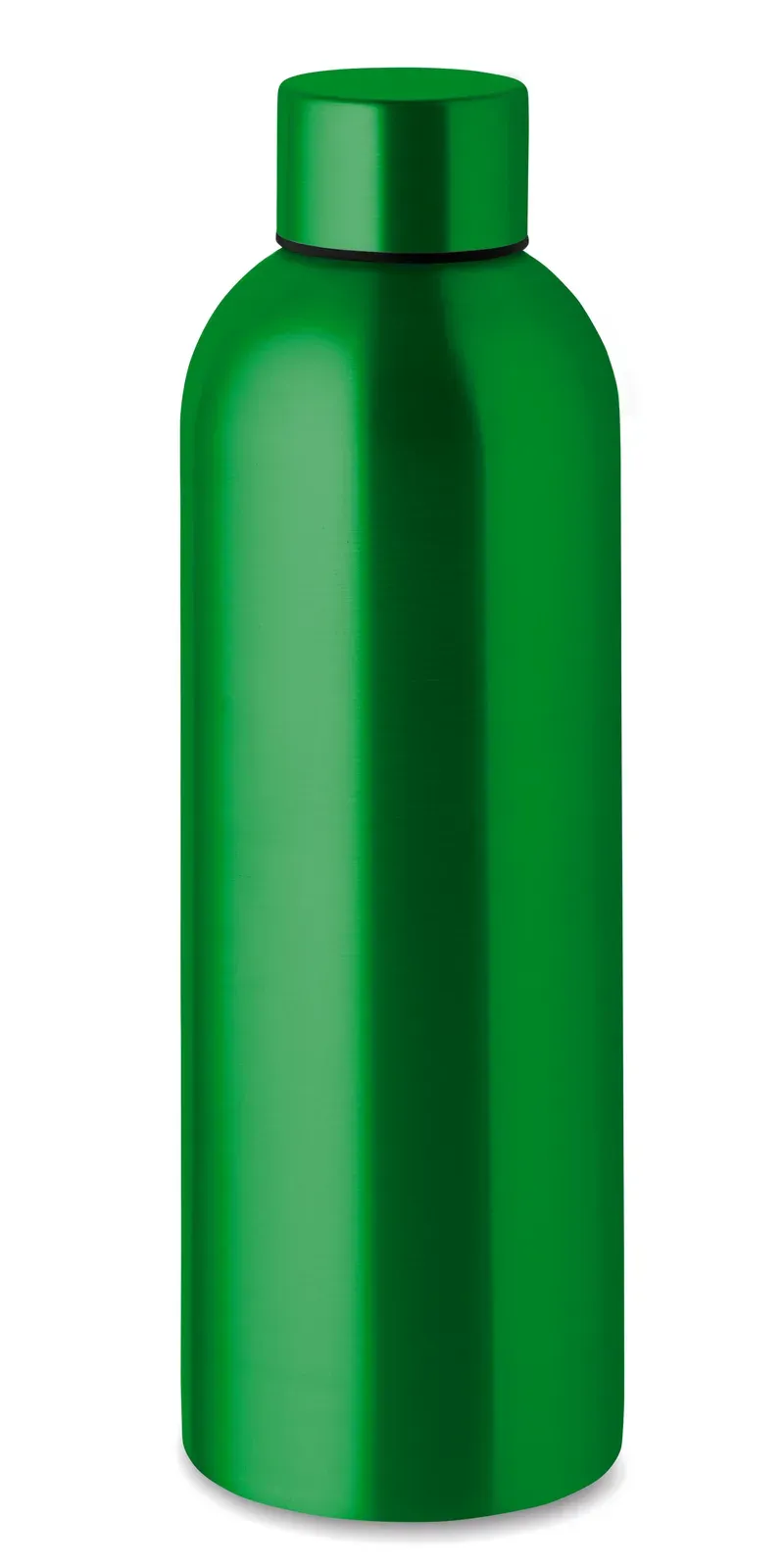Athena Plus – Single Wall Bottle Recycled Stainless Steel (90% Recycled Stainless Steel and 10% Stainless Steel) with Rubber — Green