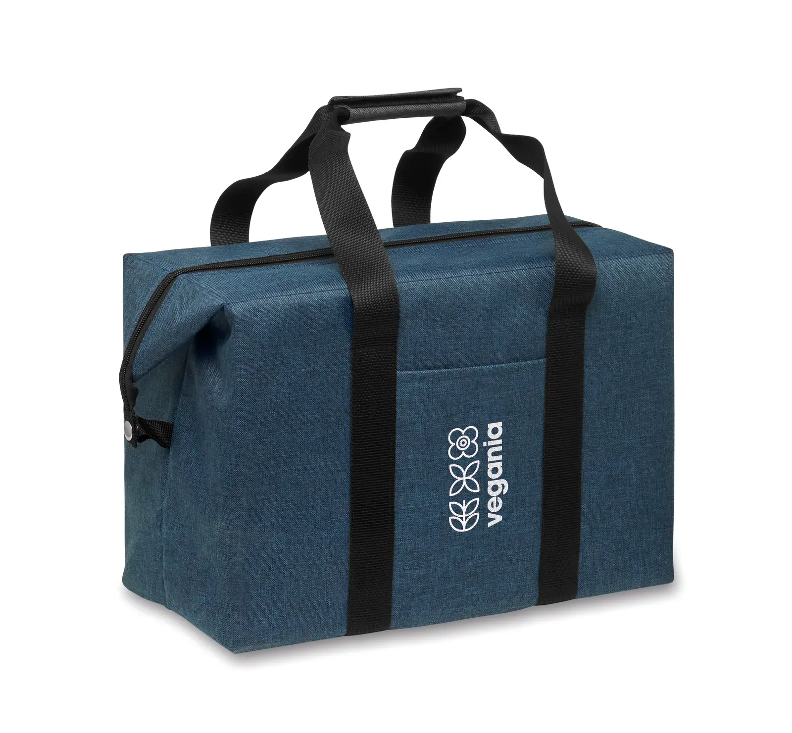 RPET Cooler Bag Kira with 300d 56X19X35 cm MO2518 Cooler Bag — Blue