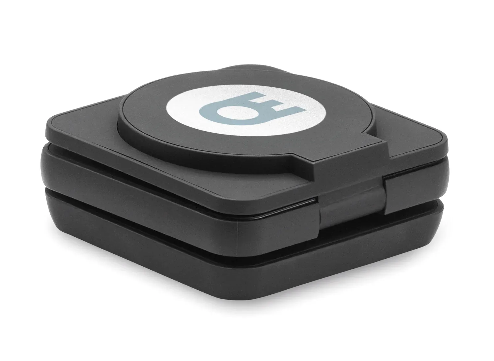 Netica 3-in-1 Foldable Charging Station – Rubberized Recycled ABS — Black