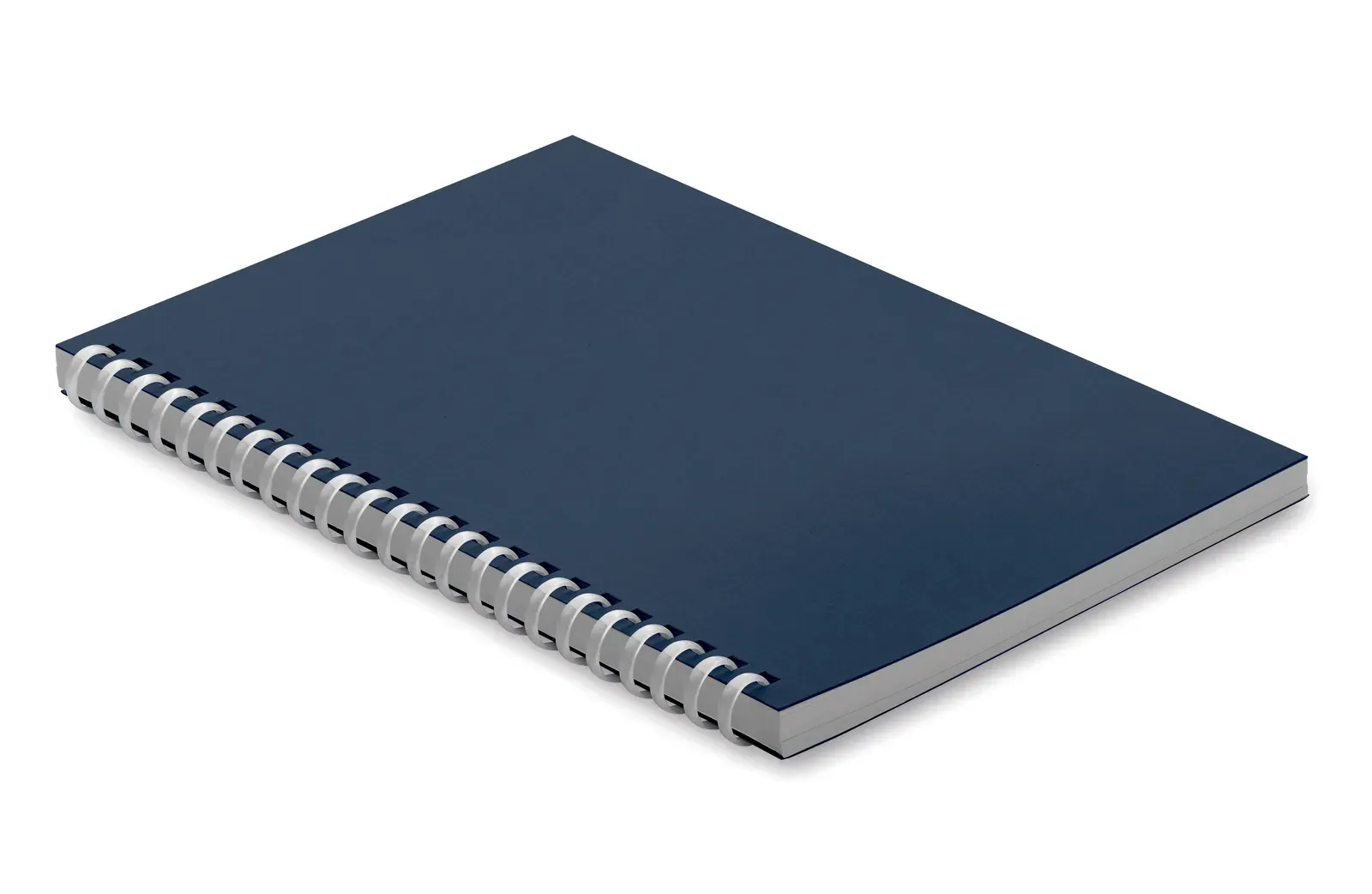Recarnote A5 Ring-Bound Recycled Carton Notebook – 160-Page FSC-Certified Refill — French Navy