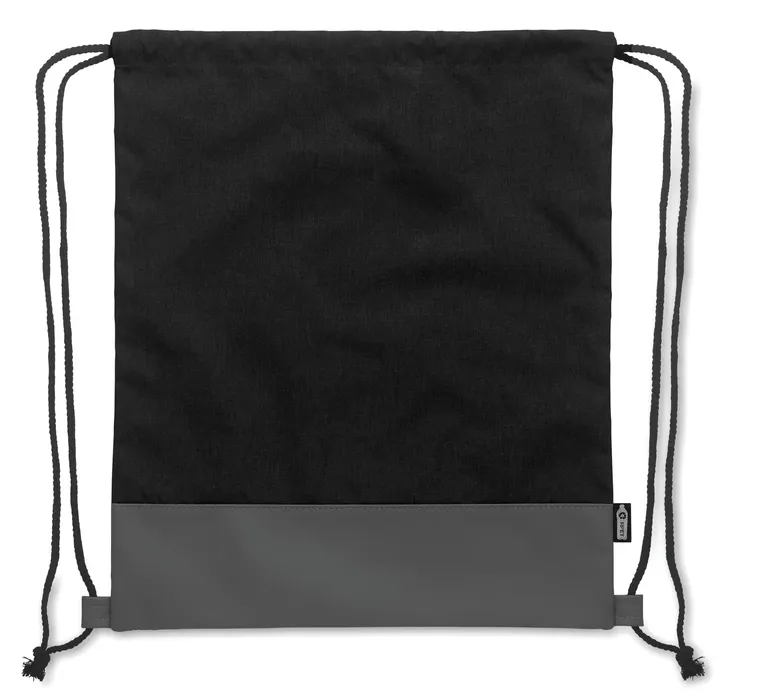 RPET Drawstring Bag Libag with 300d RPET 40X48 cm MO2527 Drawstring Bag