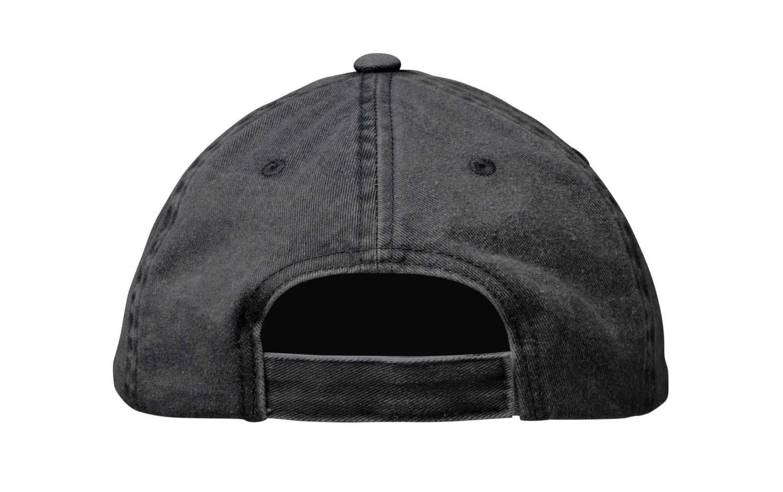 Vinbuck Vintage Washed Cotton Cap — Black
