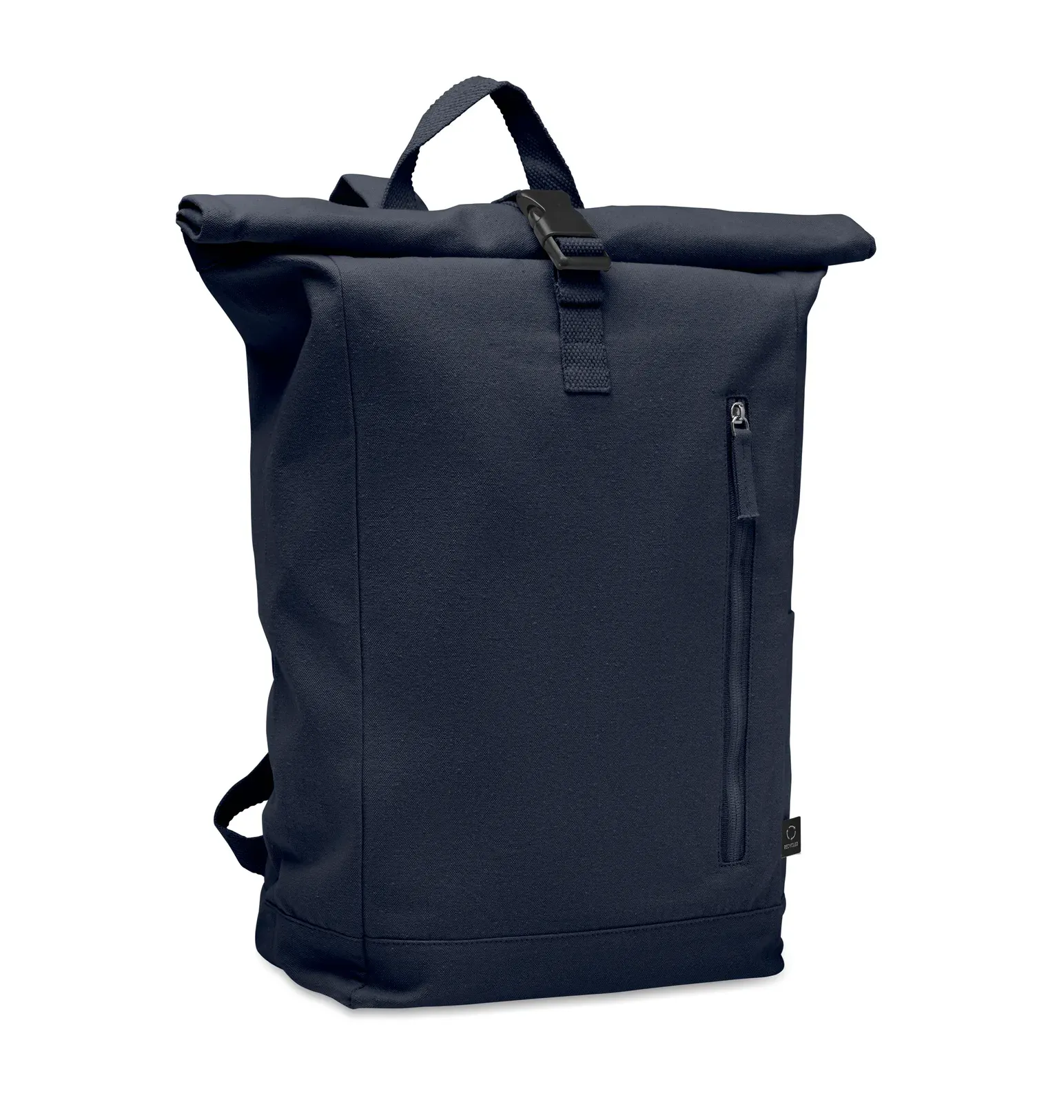 RPET Laptop Backpack Kamet with Zippered Pocket 31X14X39 cm MO2552 — French Navy