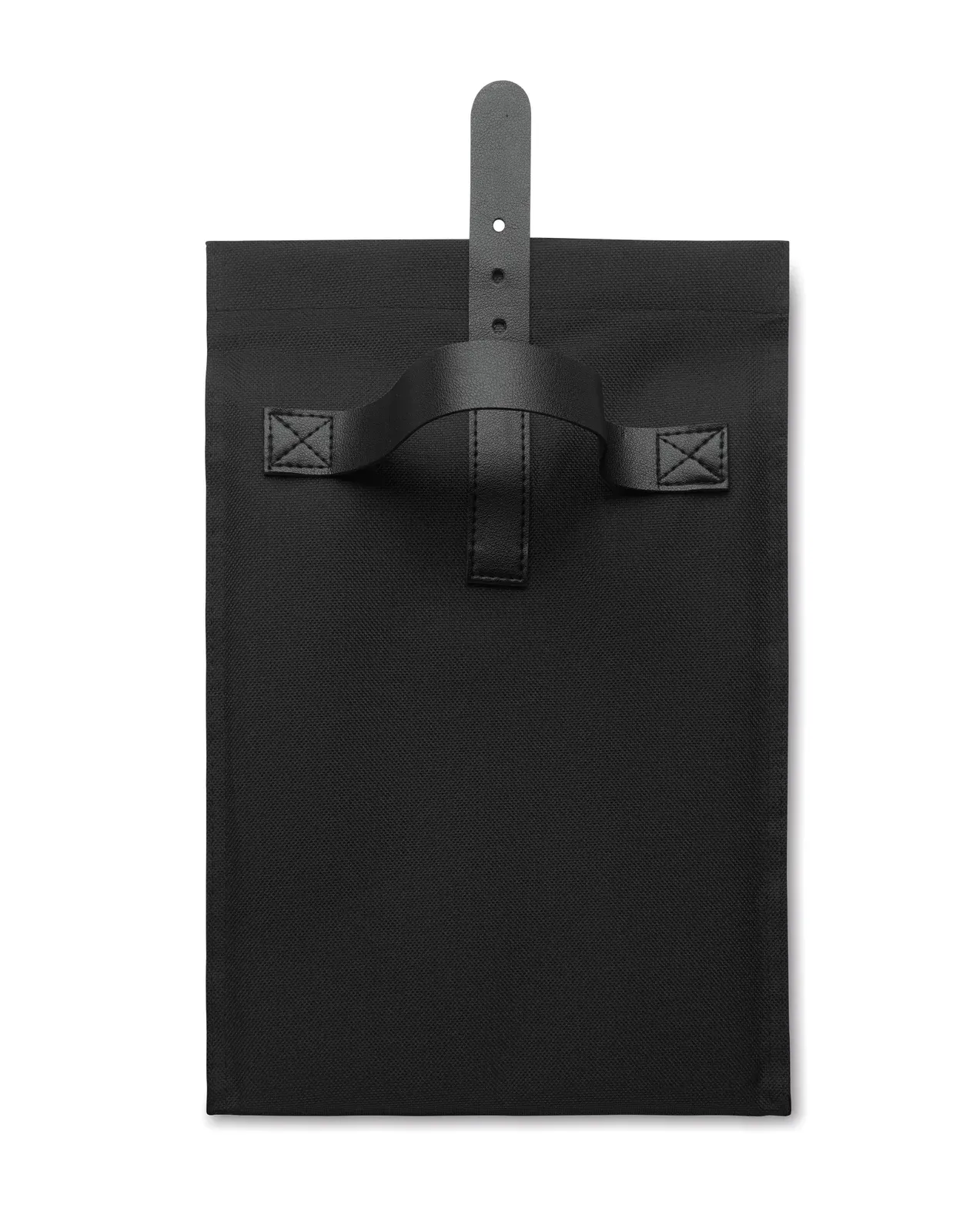 Recycled Cotton Cooler Bag Chill with 18x14x30 Cm 18X14X30 cm — Black