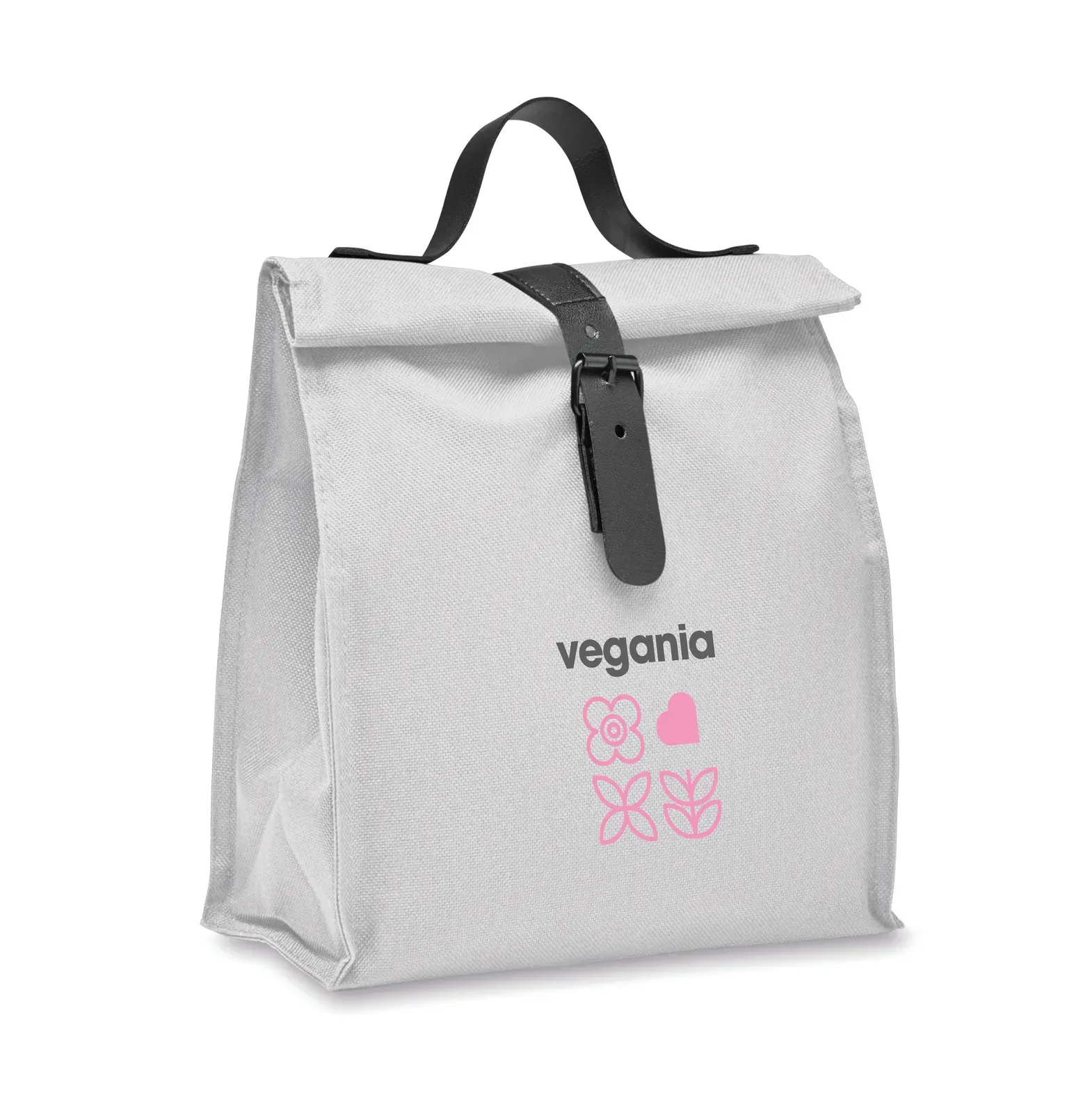 Recycled Cotton Cooler Bag Chill with 18x14x30 Cm 18X14X30 cm — White