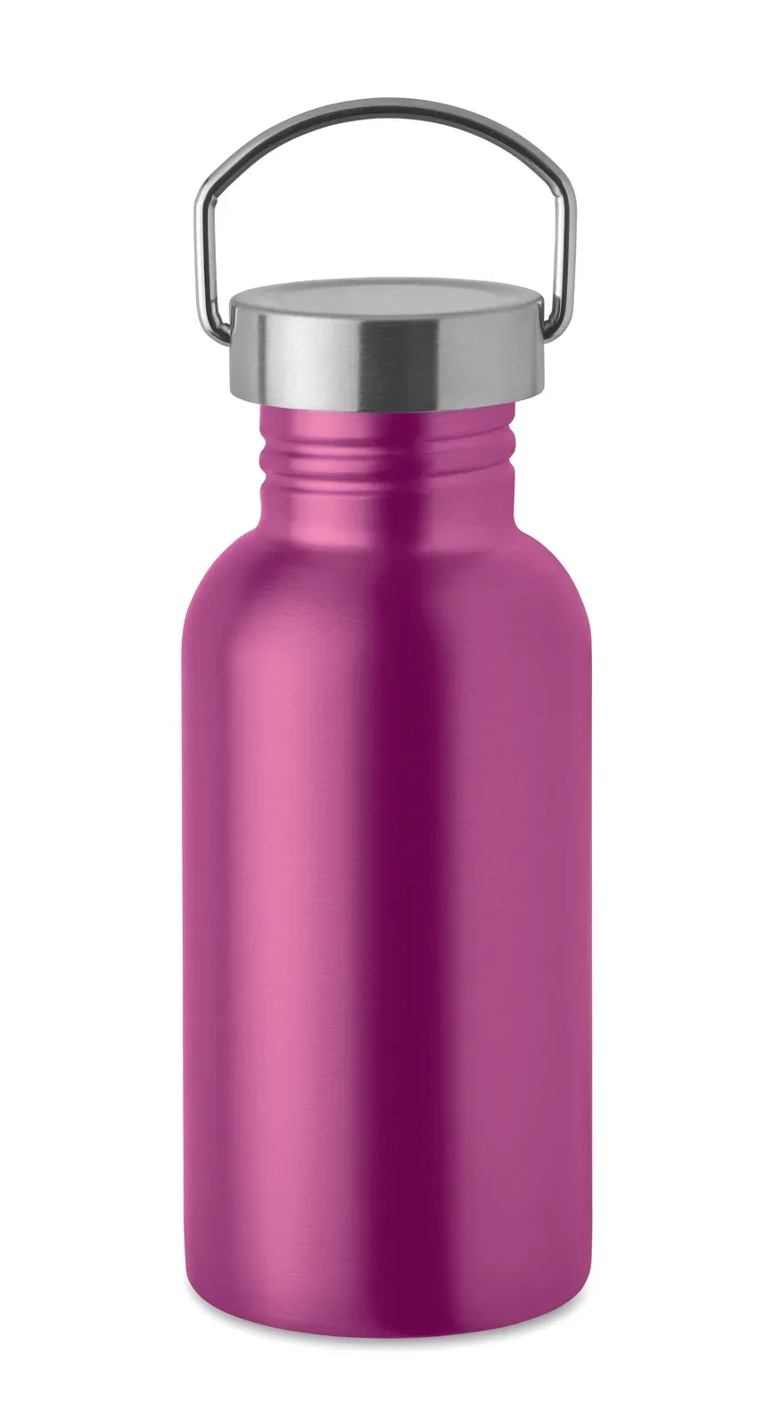 Florence Sing – Single Wall Bottle in Recycled Stainless Steel (90% Recycled Stainless Steel and 10% Stainless Steel) — Fuchsia