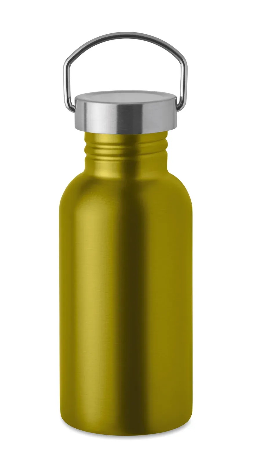 Florence Sing – Single Wall Bottle in Recycled Stainless Steel (90% Recycled Stainless Steel and 10% Stainless Steel) — Lime