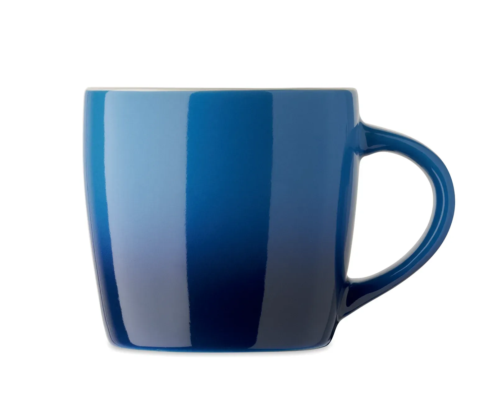 Peze – Gradient Coloured Ceramic Mug — Blue