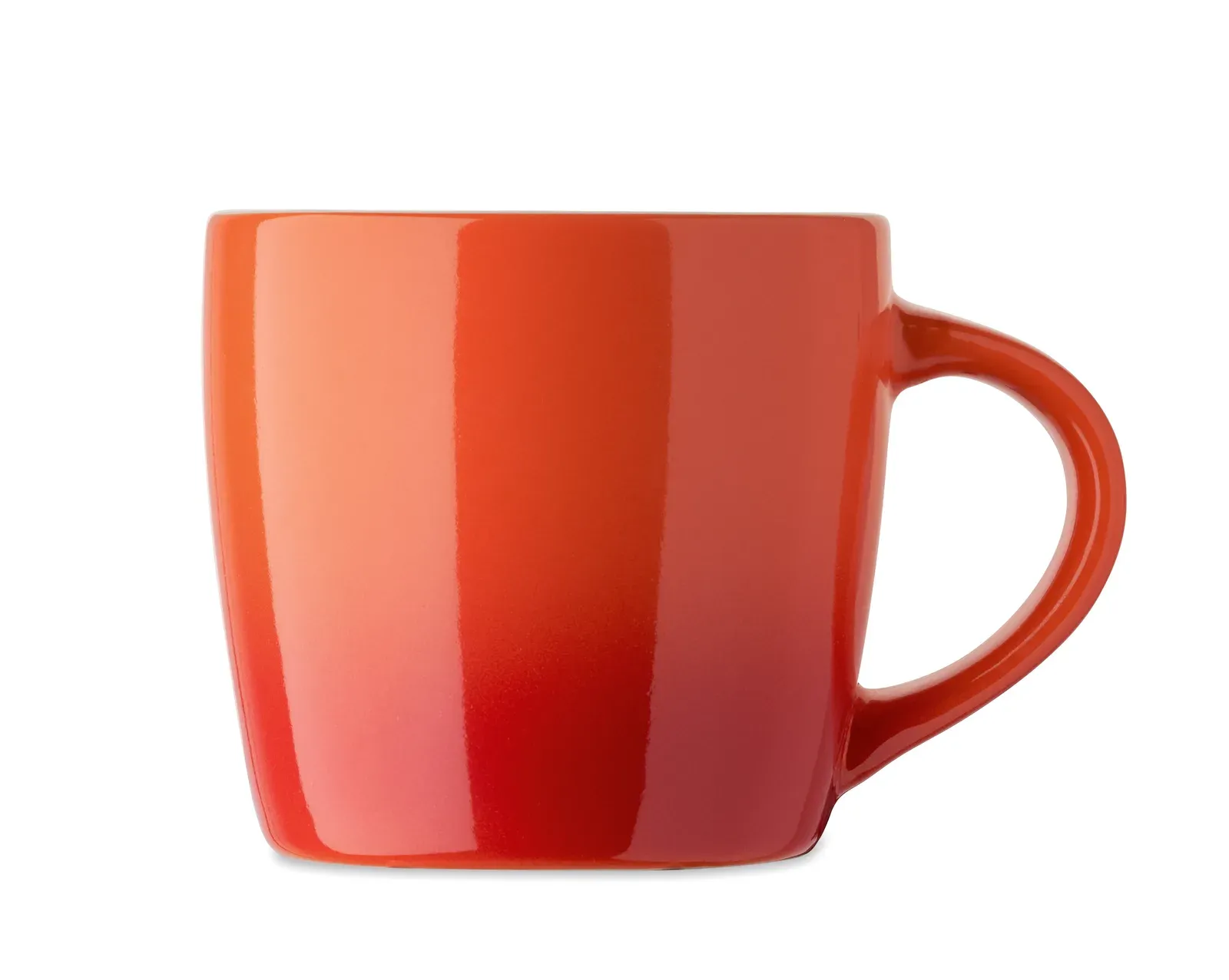 Peze – Gradient Coloured Ceramic Mug — Orange