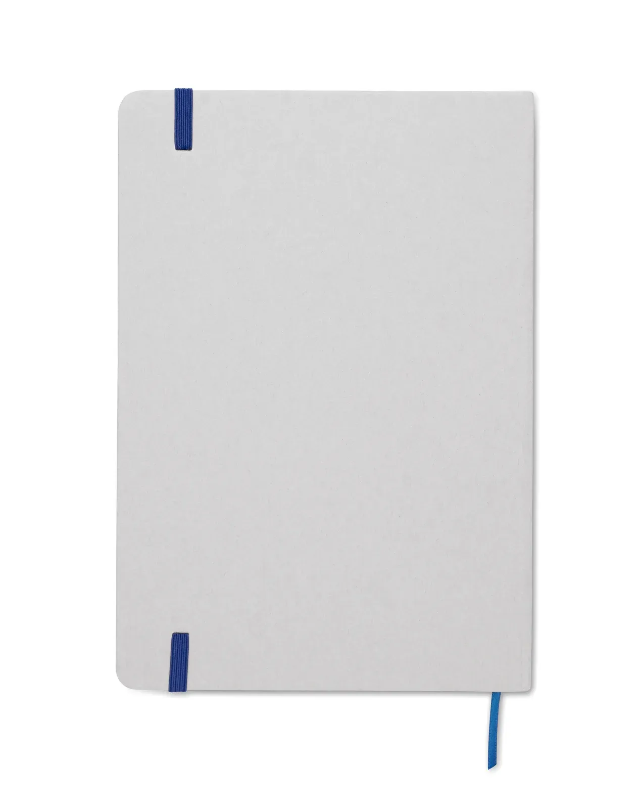 Route White A5 Recycled Carton Notebook – Colour-Reveal Laser Engraving, 160-Page Refill — Blue