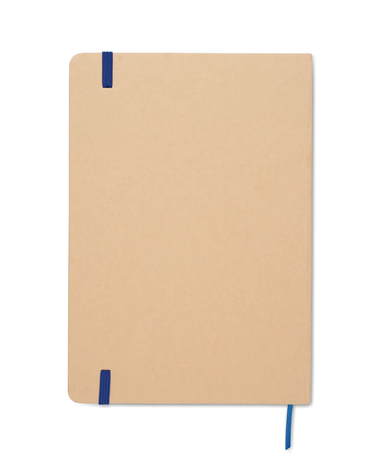 Route A5 Recycled Carton Notebook – Colour-Reveal Laser Engraving, FSC-Certified Refill — Blue