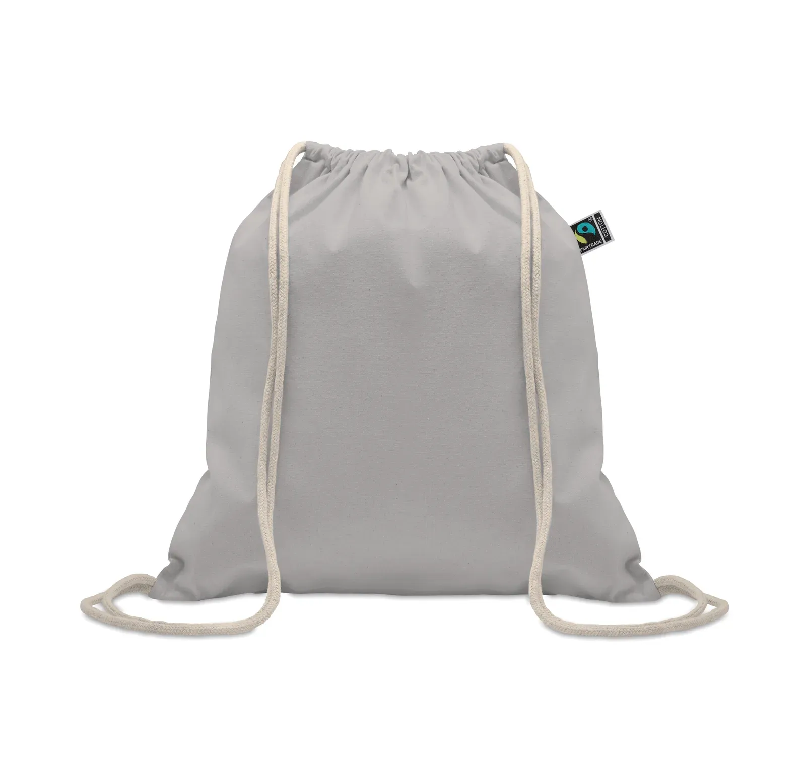 Cotton Drawstring Bag Osole Draw Colour with 180 Gr/M² 37X41 cm — Grey