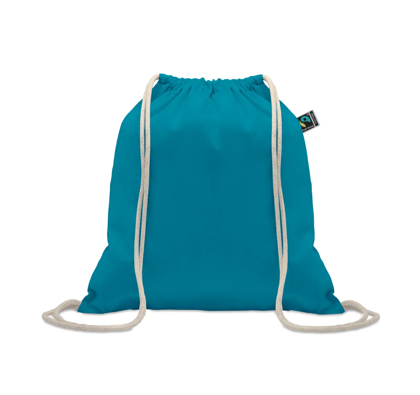 Cotton Drawstring Bag Osole Draw Colour with 180 Gr/M² 37X41 cm — Turquoise