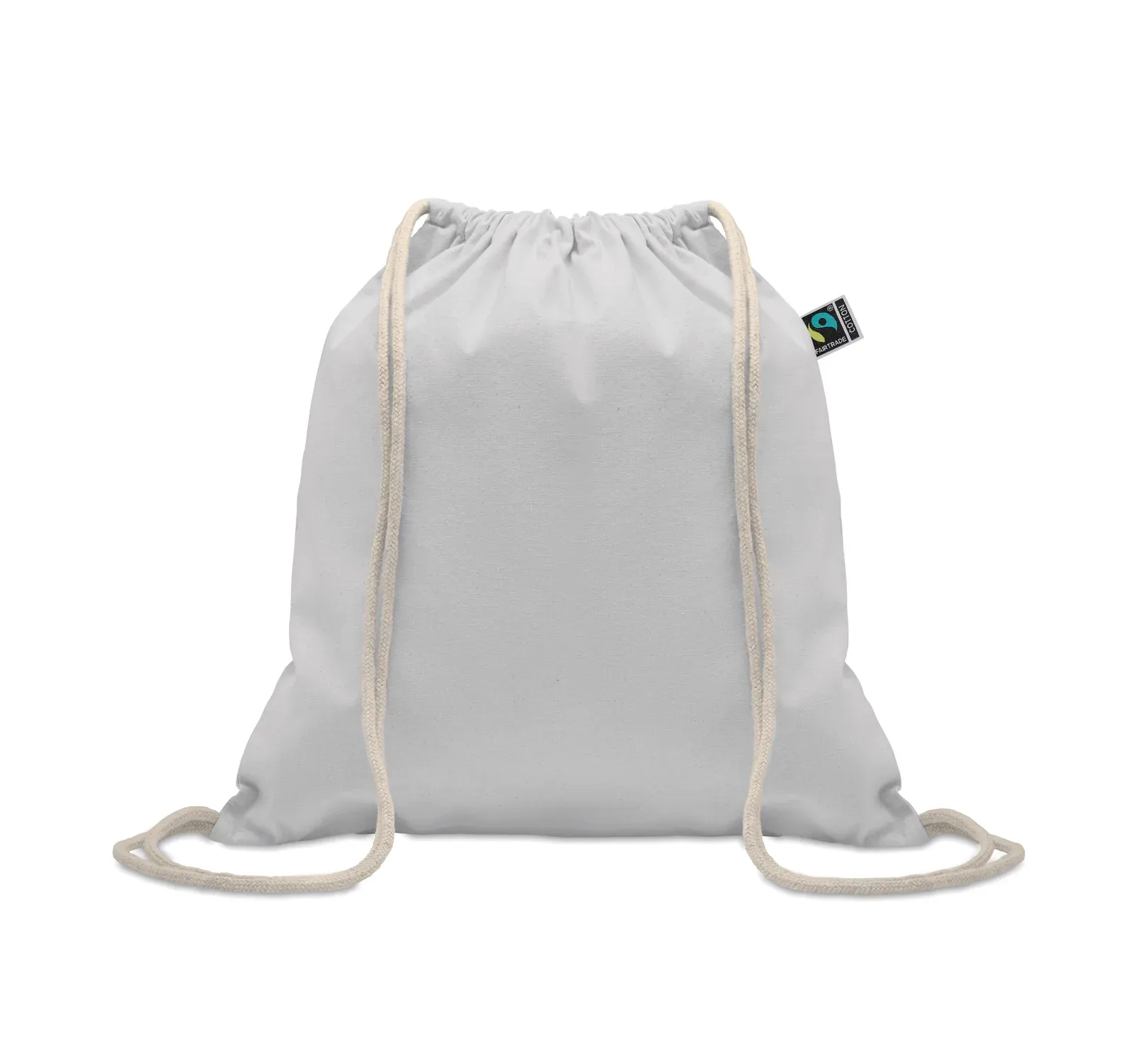 Cotton Drawstring Bag Osole Draw Colour with 180 Gr/M² 37X41 cm — White