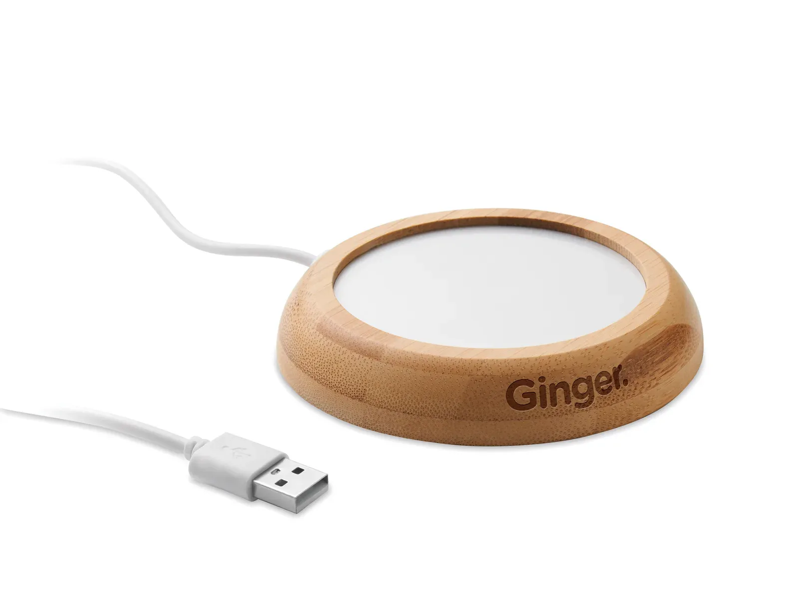 Muglet Bamboo USB Mug Warmer — Wood