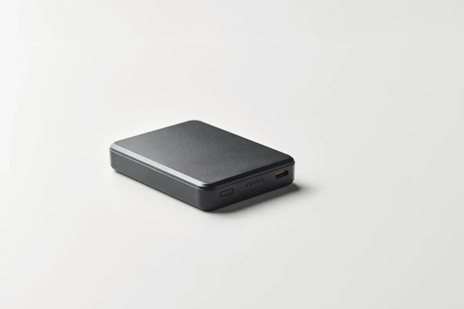 Kleinpow 5000mAh Power Bank – Recycled ABS, Compact Design — Black