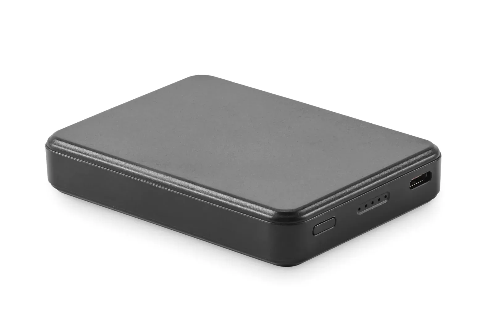 Kleinpow 5000mAh Power Bank – Recycled ABS, Compact Design — Black