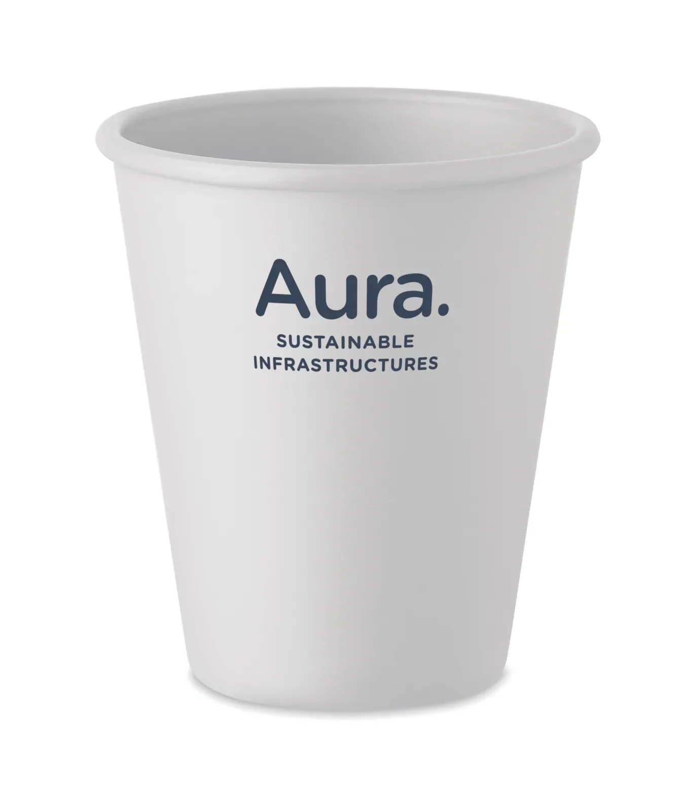 Cupful – Reusable Single Wall Cup in PLA Corn — White