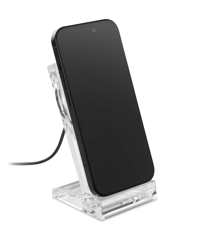 Cryl 15W Acrylic Wireless Charger with Phone Stand