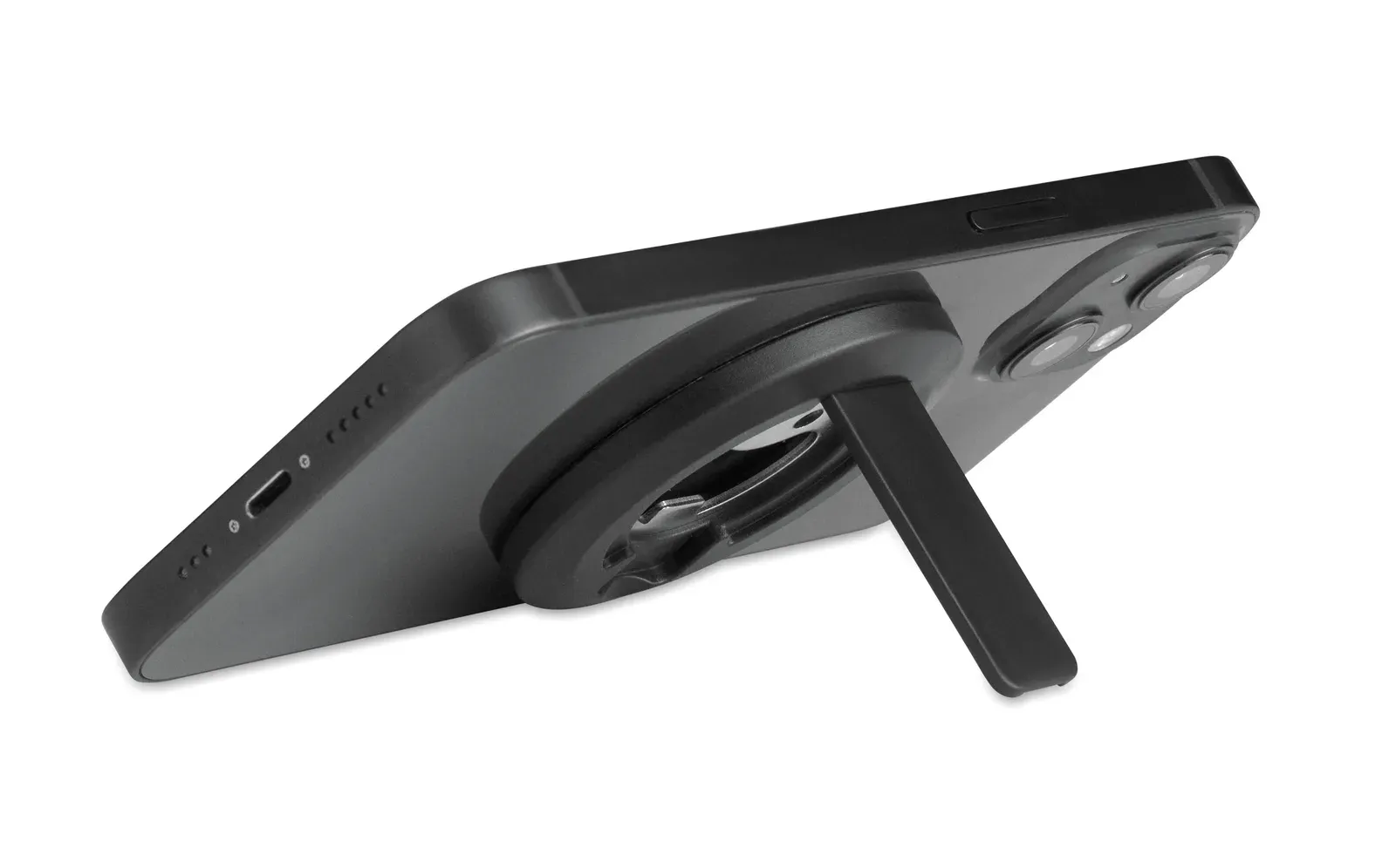 Dosenuno Magnetic Phone Holder & Stand with Bottle Opener — Black
