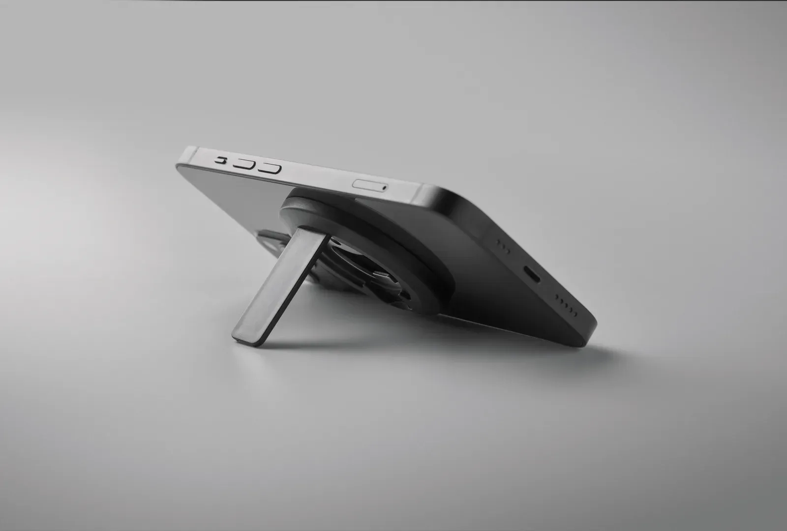 Dosenuno Magnetic Phone Holder & Stand with Bottle Opener — Black