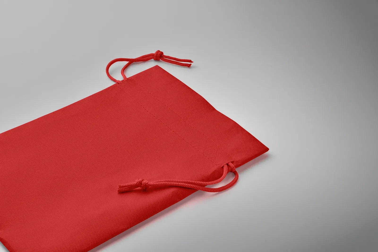 RPET Bag Okurimono with 80 Gr/M² approx. 20x30 cm. Size 20X30 cm — Red