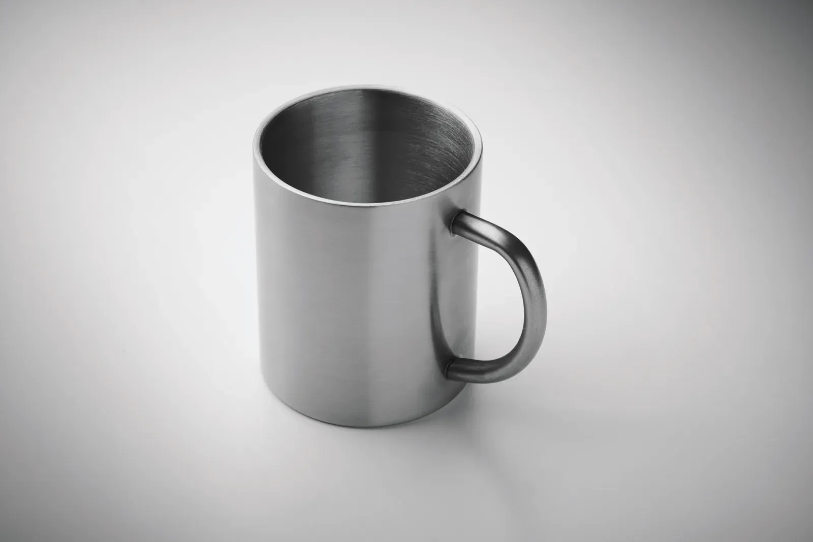 Util – Recycled Stainless Steel Mug — Matt Silver