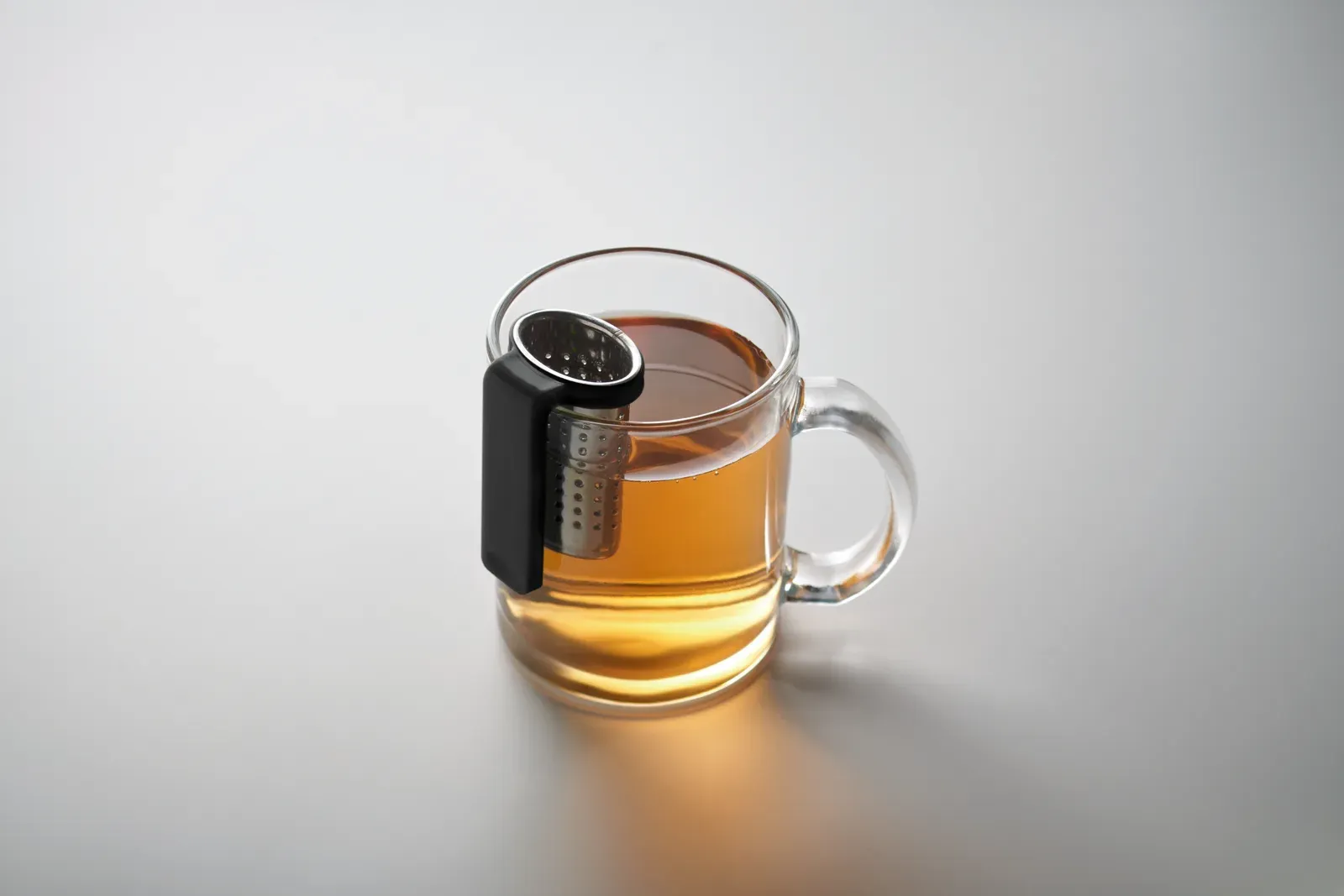 Kalmar – Tea Infuser for Loose Leaf Tea in Stainless Steel with PP Hook — Black