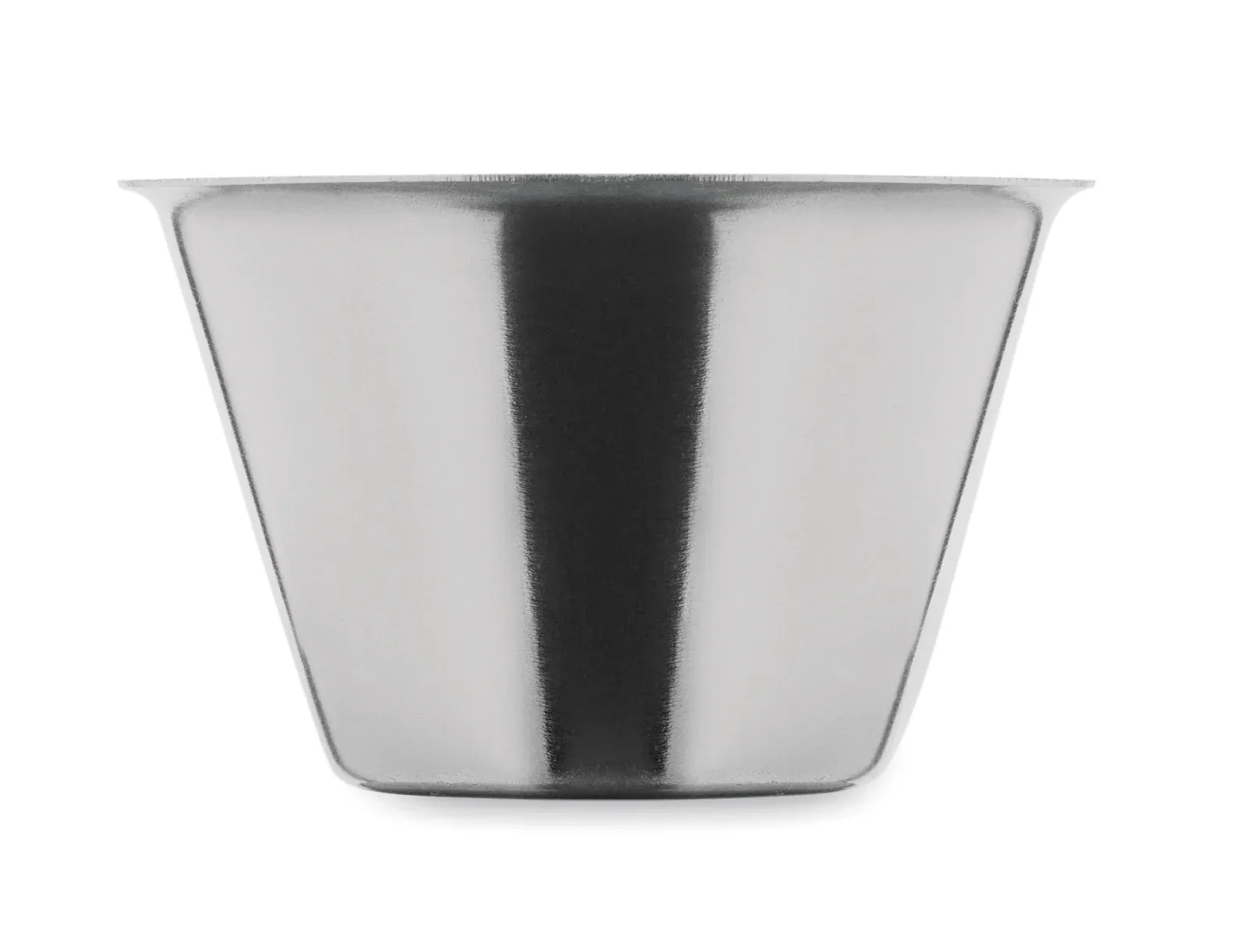 Cocoon – Hip Flask in Stainless Steel with PU Leather Surface and 2 Pieces Stainless Steel Shot Cups in Lid — Black