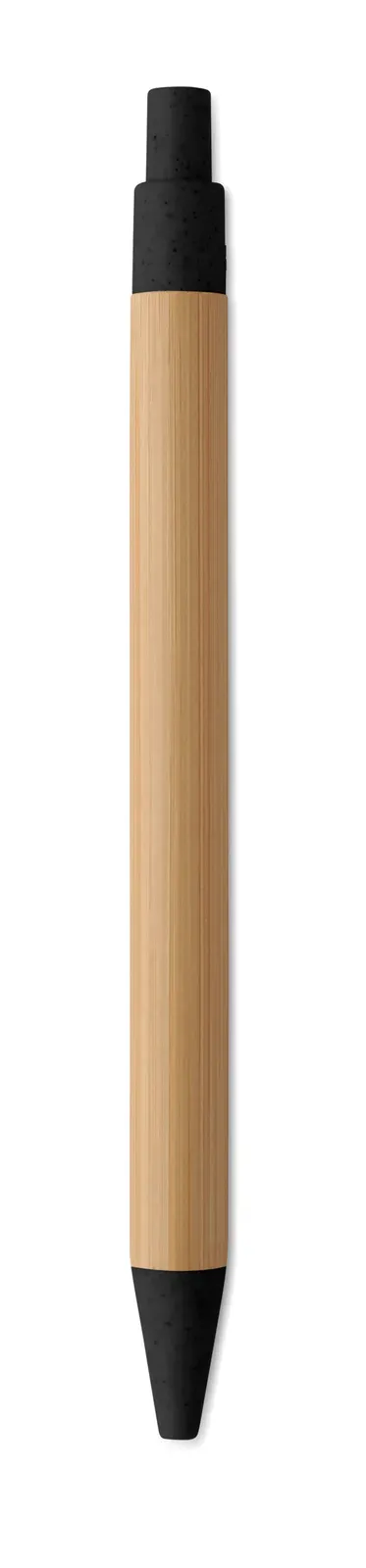 Itea Colour Bamboo & Wheat Straw Pen – FSC-Certified — Black