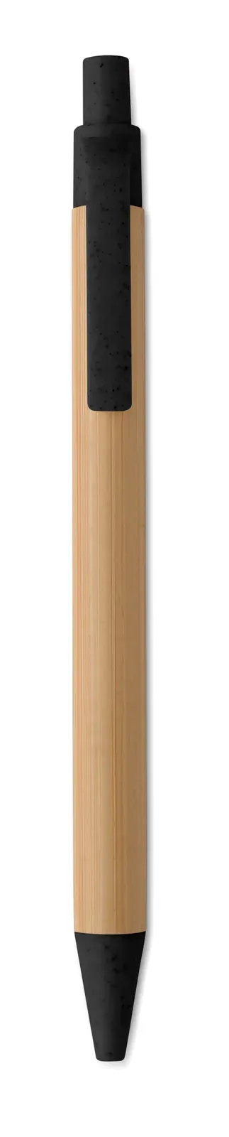 Itea Colour Bamboo & Wheat Straw Pen – FSC-Certified — Black
