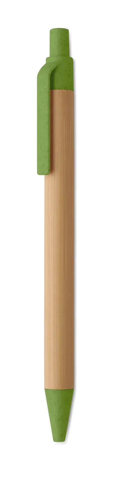 Itea Colour Bamboo & Wheat Straw Pen – FSC-Certified — Green