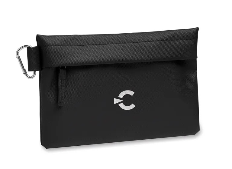 RPET Pouch Carry with Zippered Pocket 24X16 cm MO2642 Pouch Bulk Orders