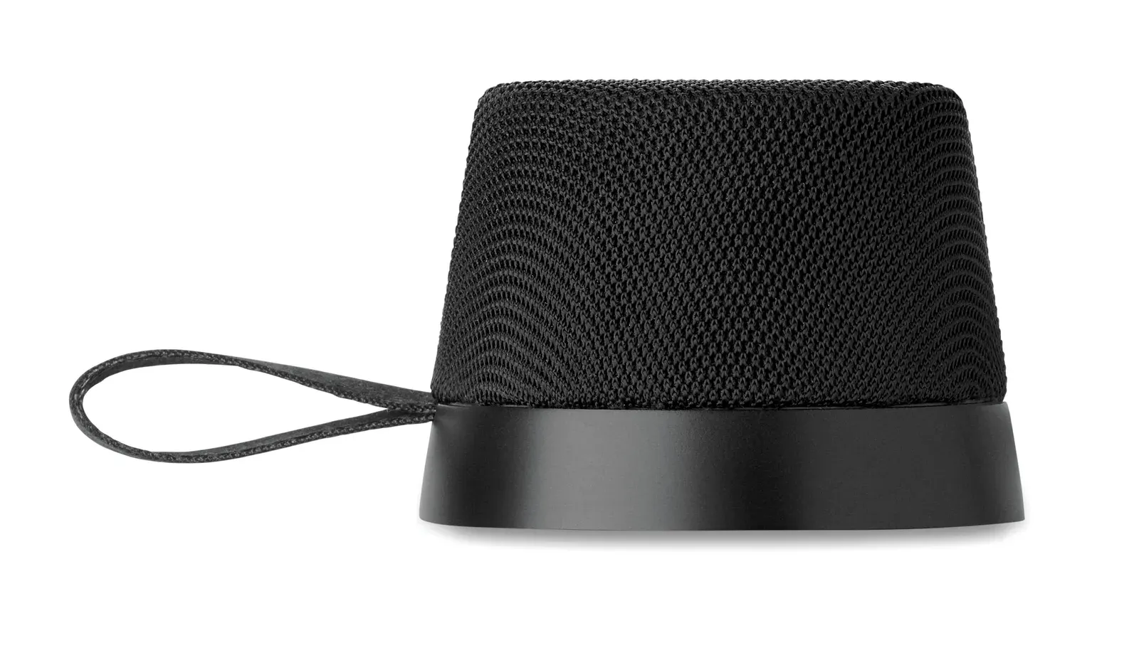 Escuche 4.2 Wireless Speaker – RPET Fabric with Magnetic Stand — Black