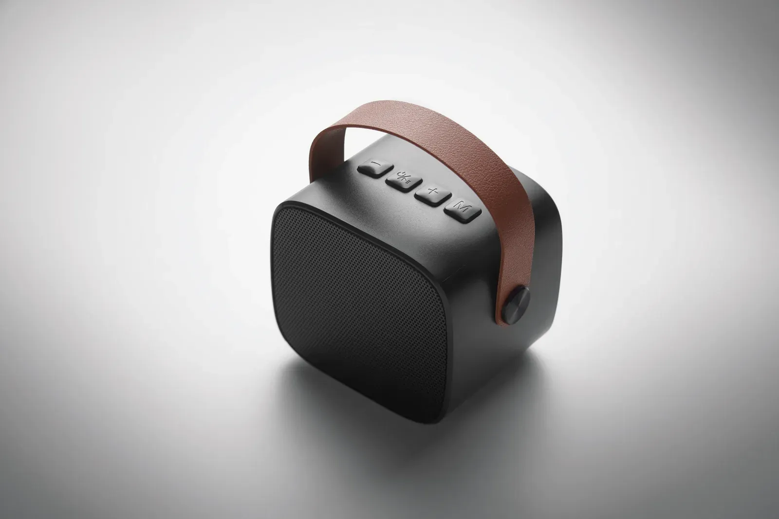 Karaseta 5.0 Wireless Speaker – Recycled ABS with PU Handle — Black