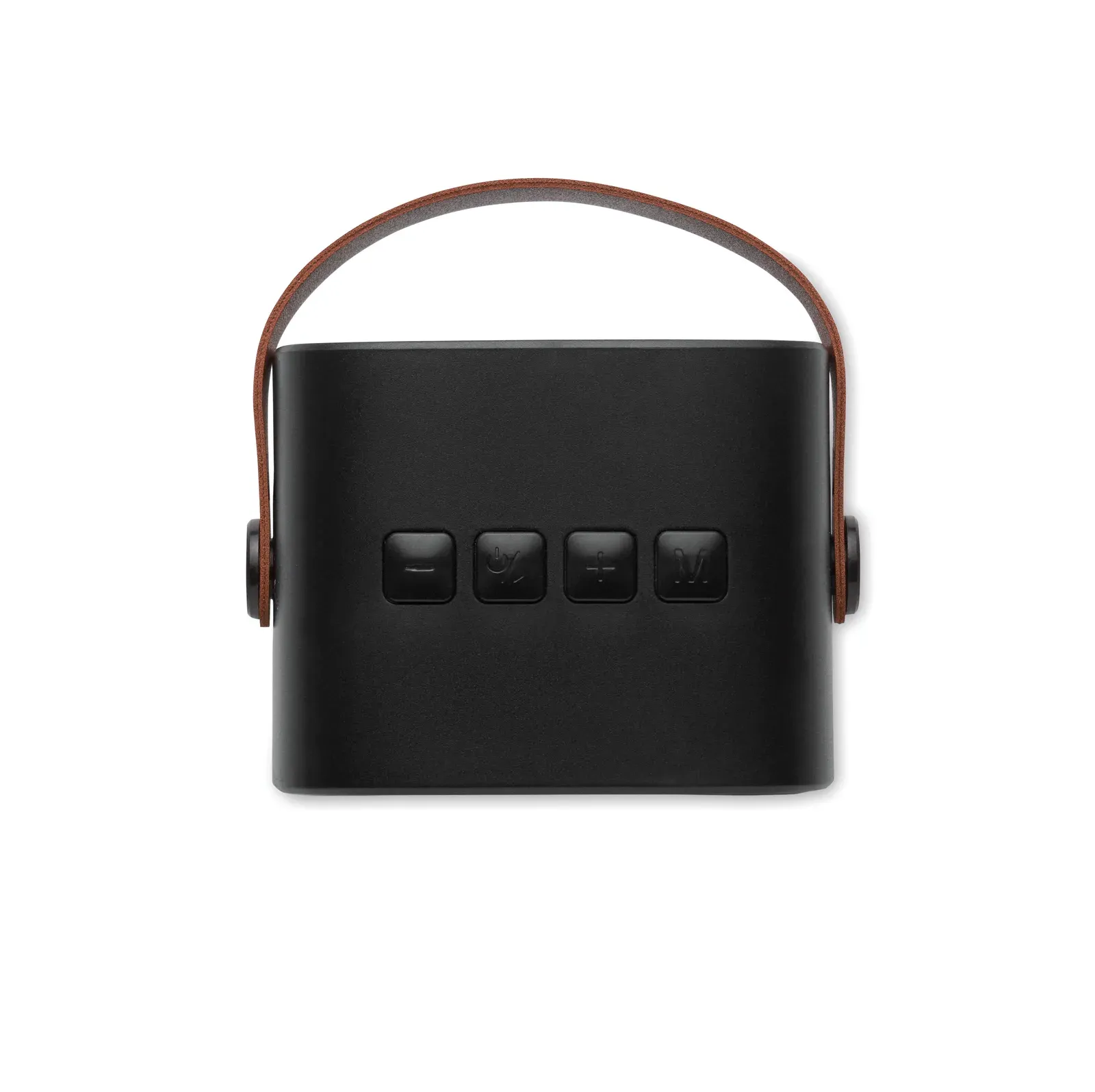 Karaseta 5.0 Wireless Speaker – Recycled ABS with PU Handle — Black