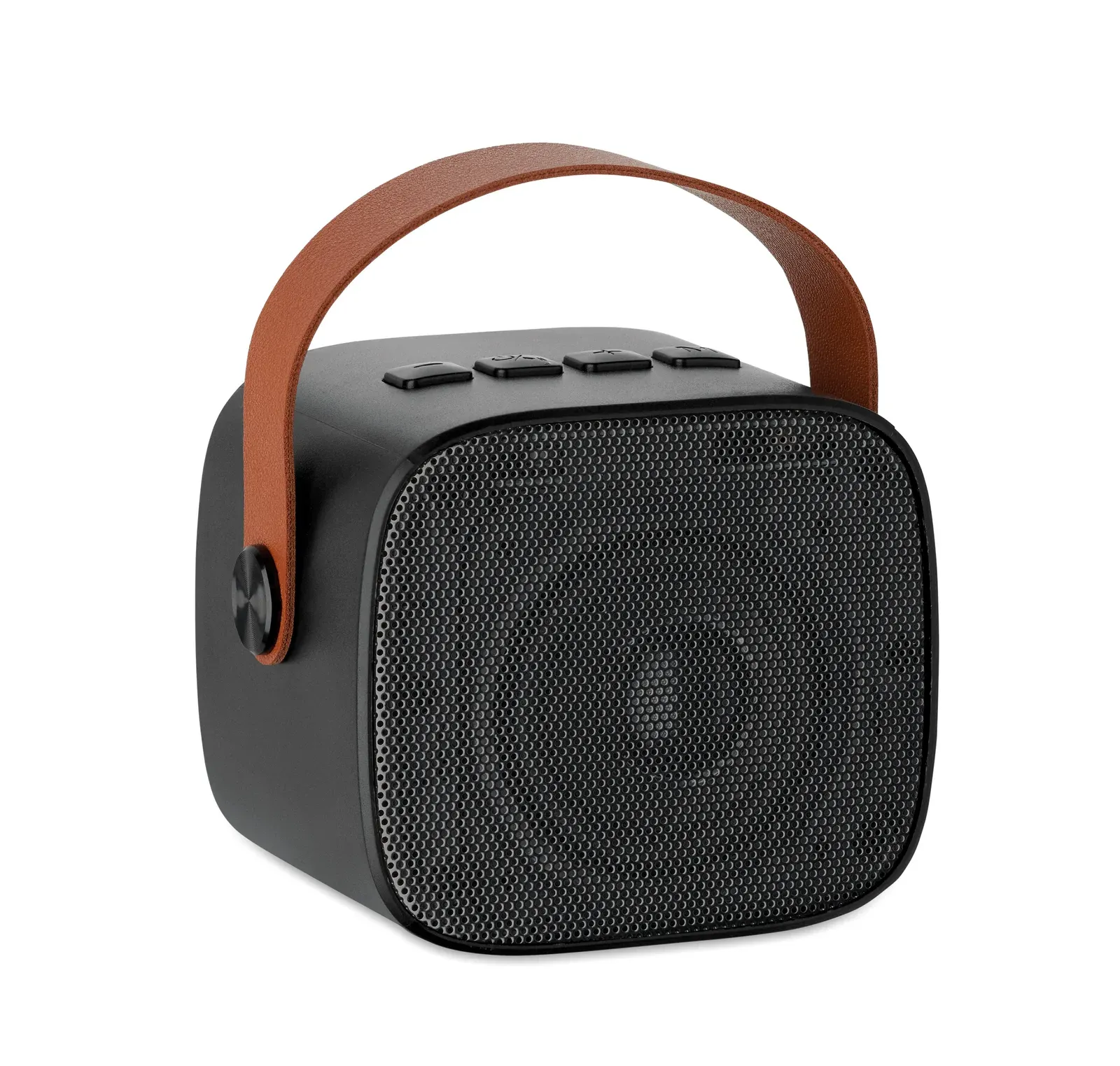 Karaseta 5.0 Wireless Speaker – Recycled ABS with PU Handle — Black