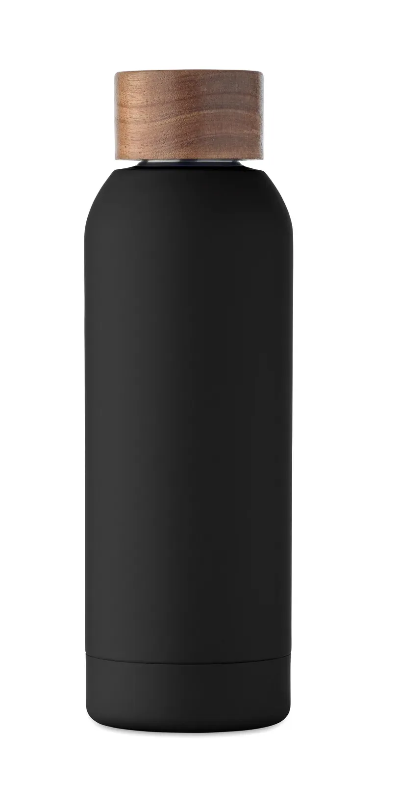 Geiser – Single Wall Bottle in Recycled Stainless Steel (90% Recycled Stainless Steel and 10% Stainless Steel) — Black