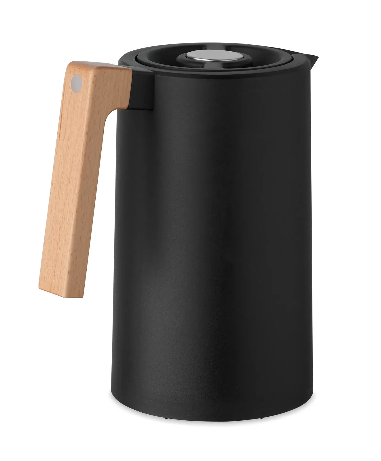 Servir – Double Wall Insulated Vacuum Jug Recycled Stainless Steel (90% Recycled Stainless Steel and 10% Stainless Steel) — Black