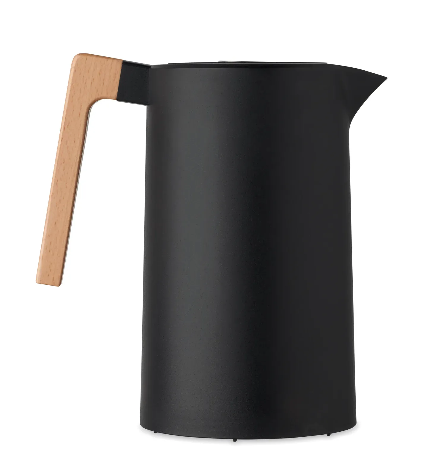 Servir – Double Wall Insulated Vacuum Jug Recycled Stainless Steel (90% Recycled Stainless Steel and 10% Stainless Steel) — Black