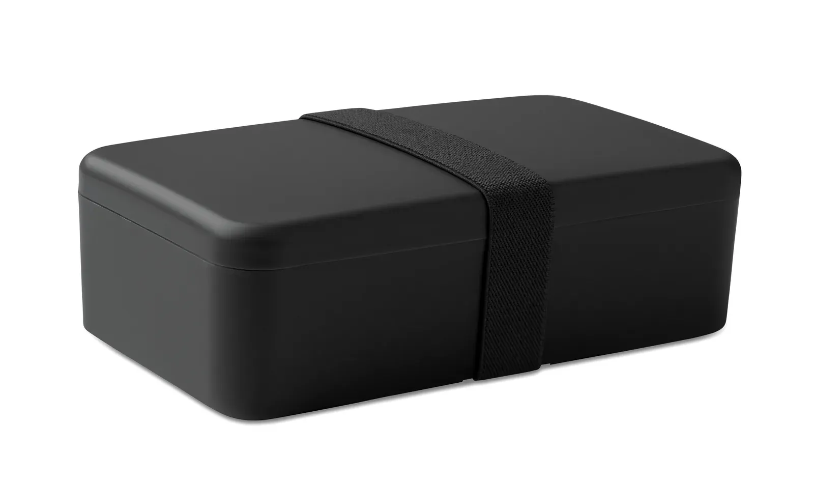 Bruss – PP Lunch Box, Side Buckles and an Airtight Lid — Black