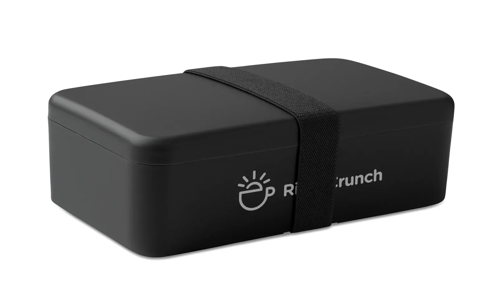 Bruss – PP Lunch Box, Side Buckles and an Airtight Lid — Black
