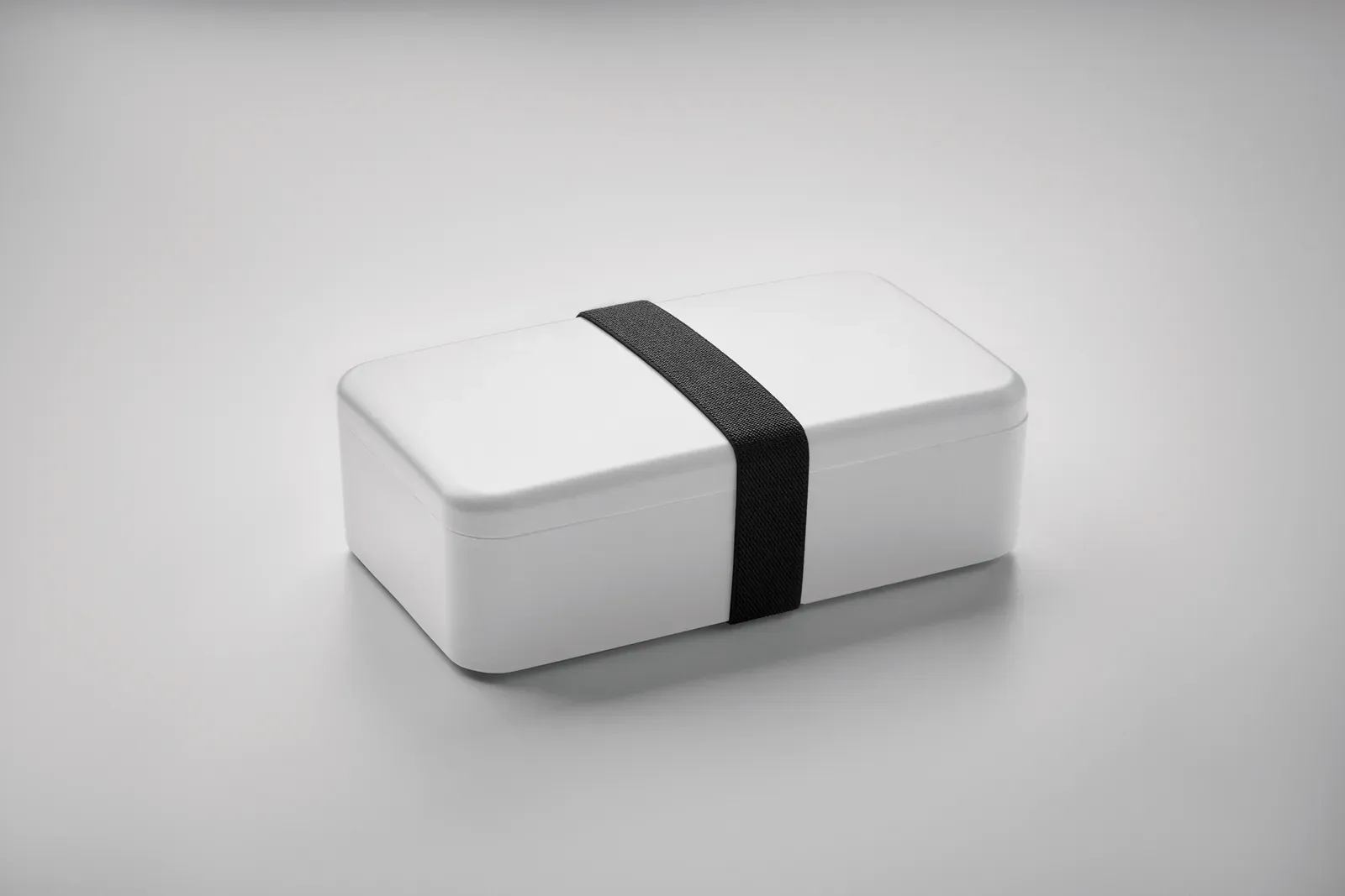 Bruss – PP Lunch Box, Side Buckles and an Airtight Lid — White
