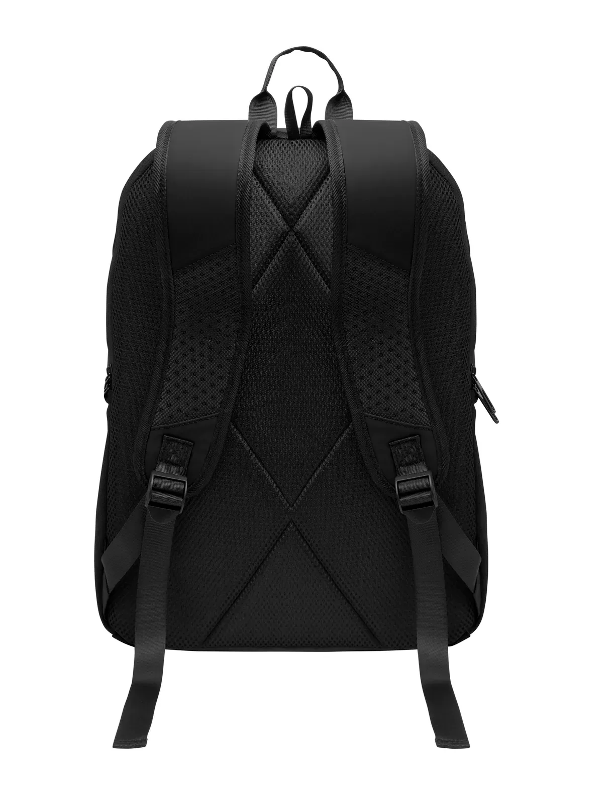 RPET Laptop Backpack Korovin with Zippered Pocket 43,5X15X30 cm — Black
