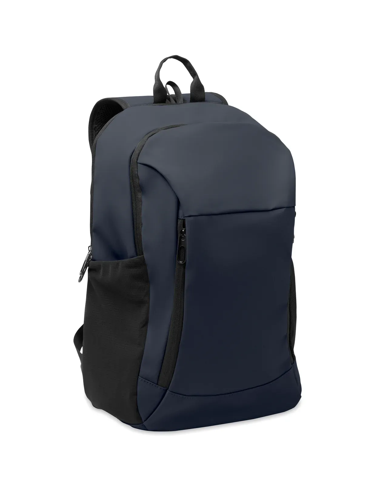RPET Laptop Backpack Korovin with Zippered Pocket 43,5X15X30 cm — French Navy