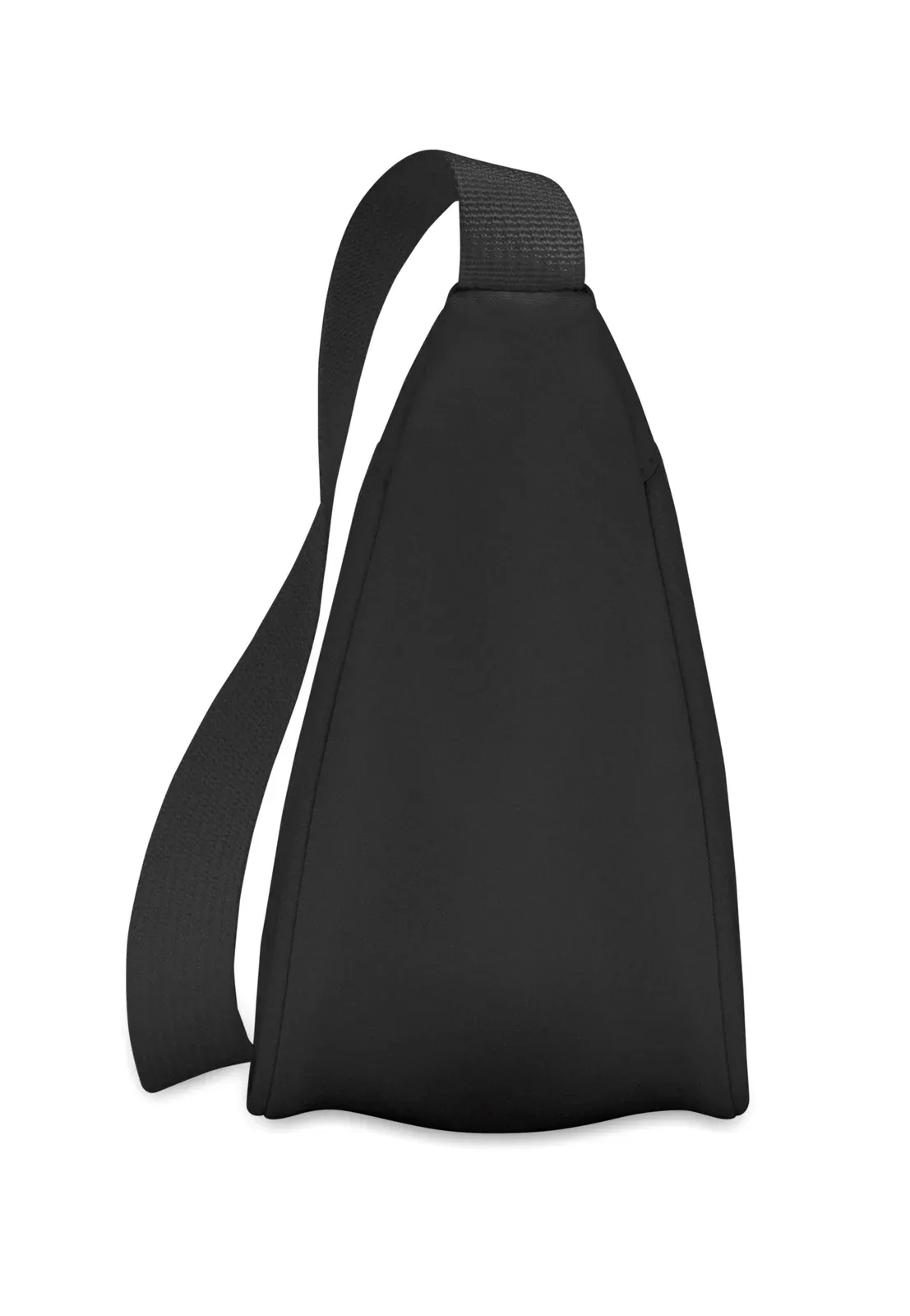 RPET Bag Korovin Cross with Zippered Pocket 33X10X15,5 cm MO2685 — Black