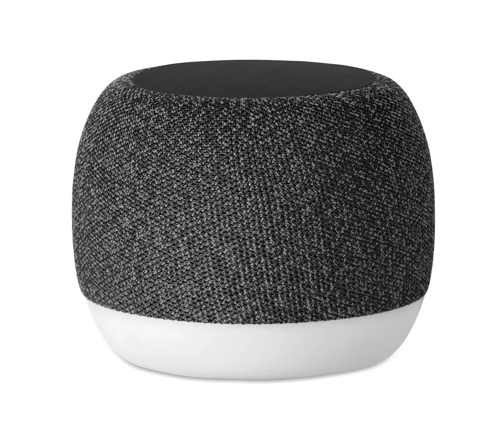 Listoo+ 5.0 Wireless Speaker with 15W Charging – Bamboo Detail & Mood Light — Black