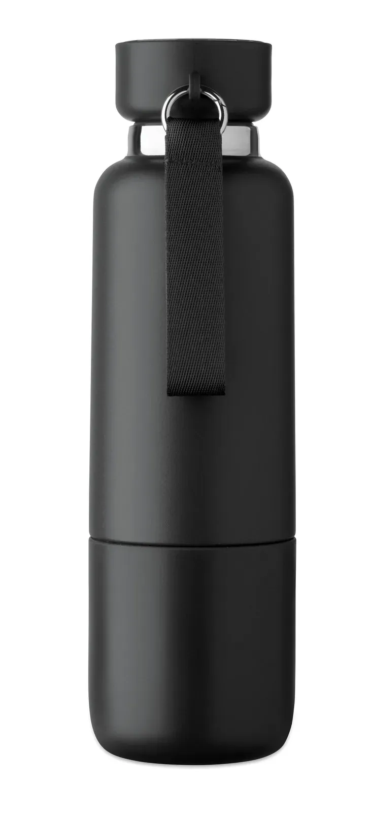 Noeka – Double Wall Insulated Bottle in 90% Recycled Stainless Steel and 10% Stainless Steel — Black