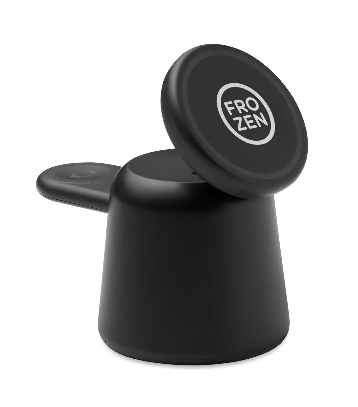 Simpa 15W Magnetic Charging Station – Phone, TWS & Smartwatch — Black